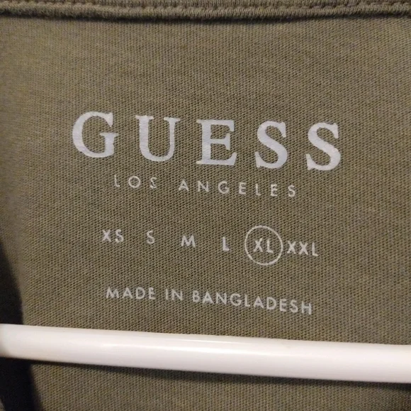 Guess - Men's Skull Rhinestone Short Sleeves Tee - Picture 9 of 11